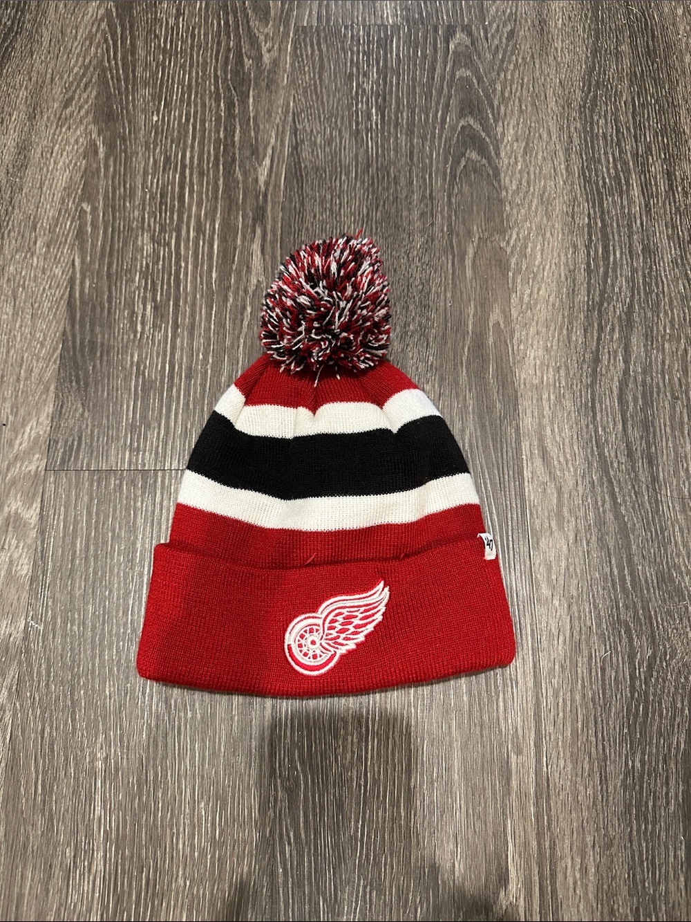 Red Wing Pom Pom Beanie